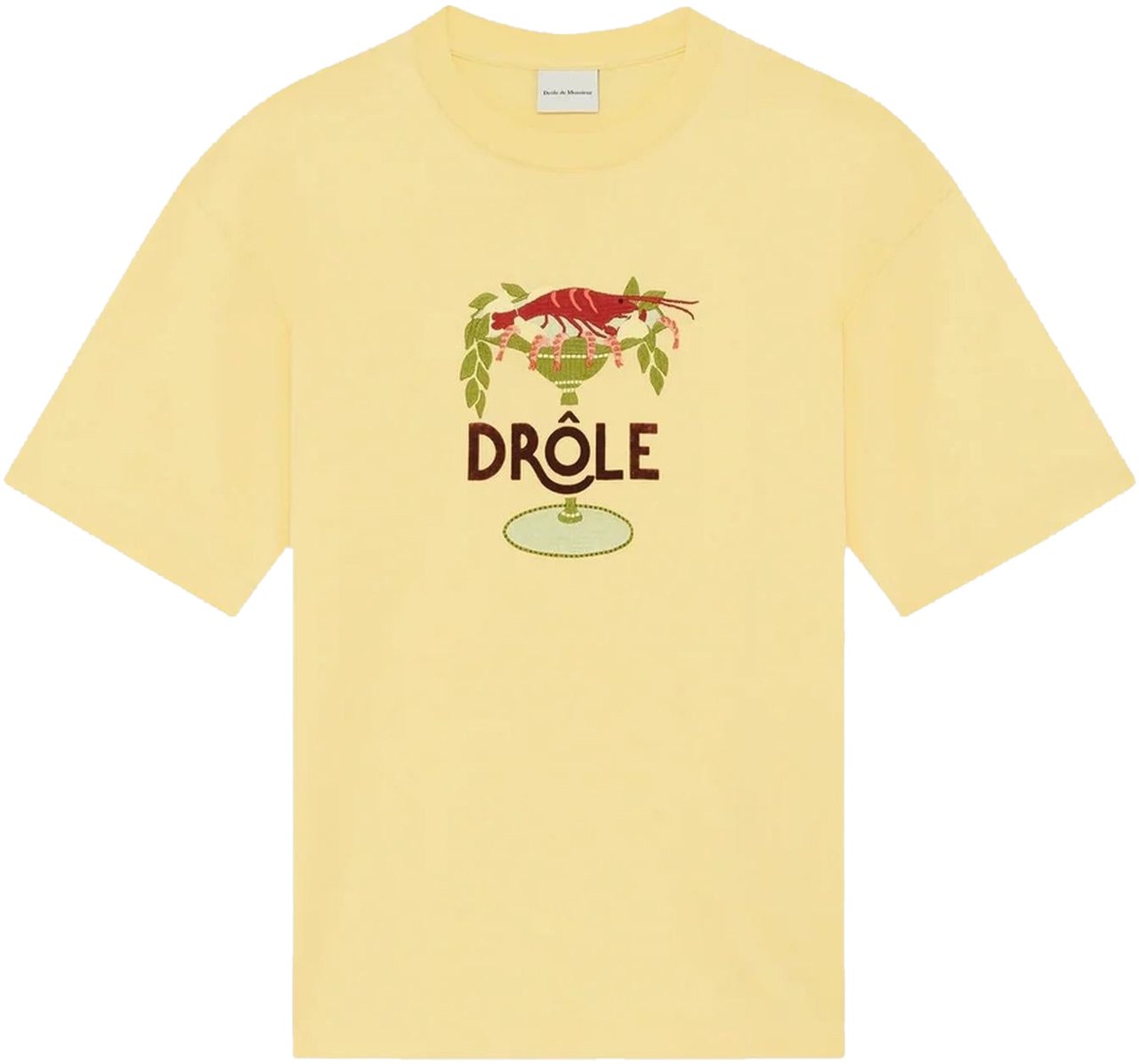 Drôle de Monsieur Heren T-Shirt L'Homme Au Tableau Neutraal