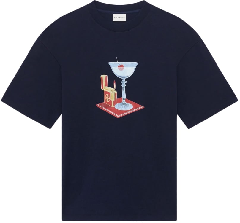 Drôle de Monsieur T-Shirts And Polos Blue Blauw