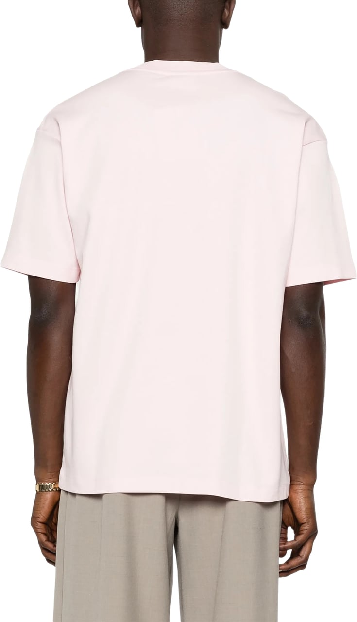 Drôle de Monsieur T-Shirts And Polos Light Pink Roze