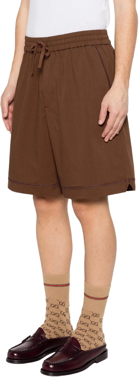 Drôle de Monsieur Shorts Brown Bruin