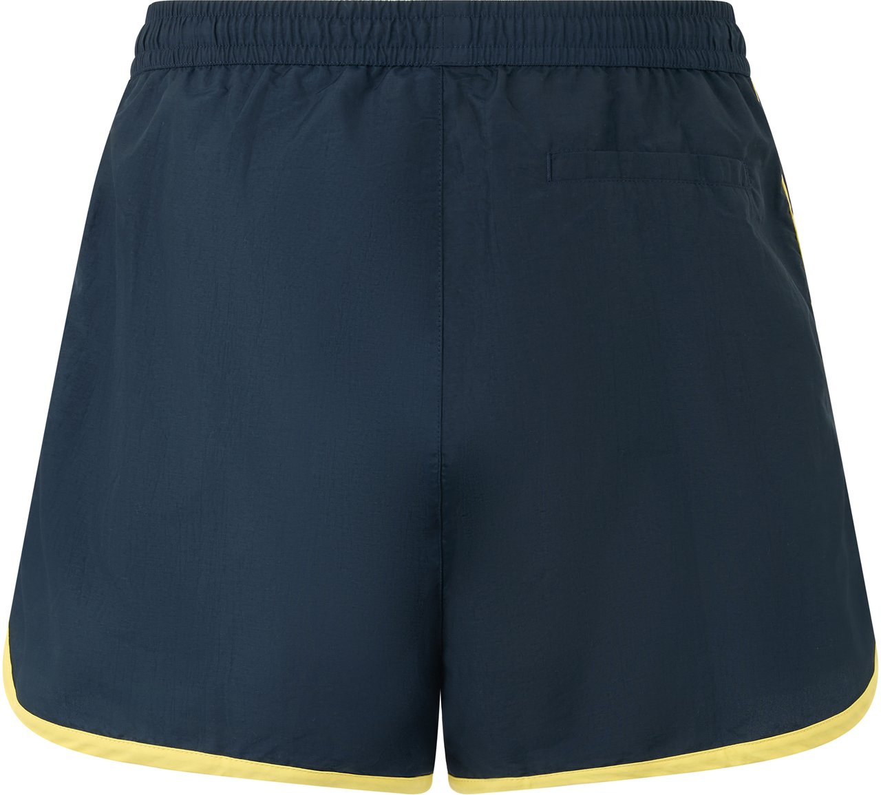 Drôle de Monsieur Swimsuit with drawstring and logo Blauw