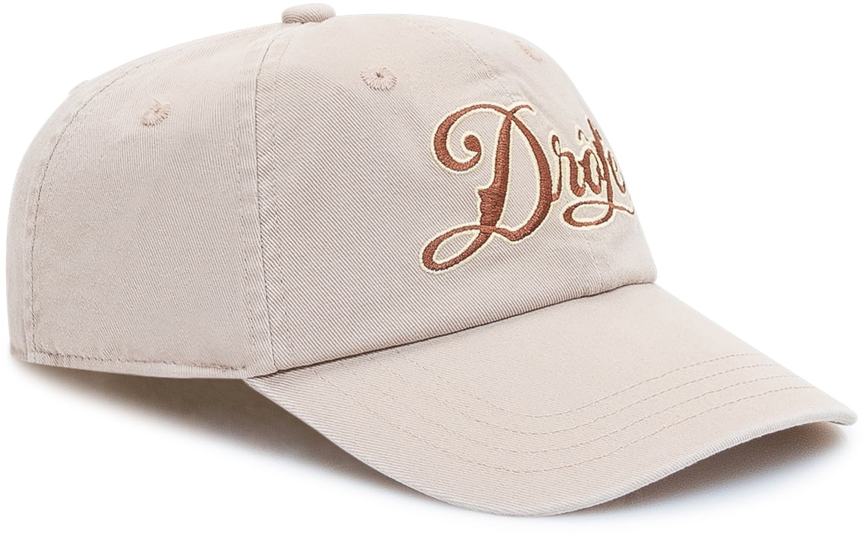 Drôle de Monsieur Cappello con Ricamo Frontale Wit