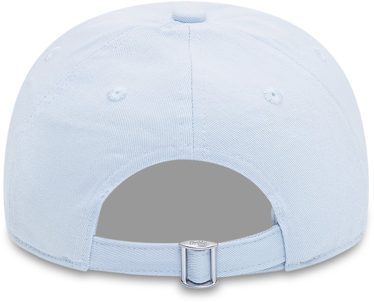 Drôle de Monsieur Cappello con Ricamo Slogan Lichtblauw