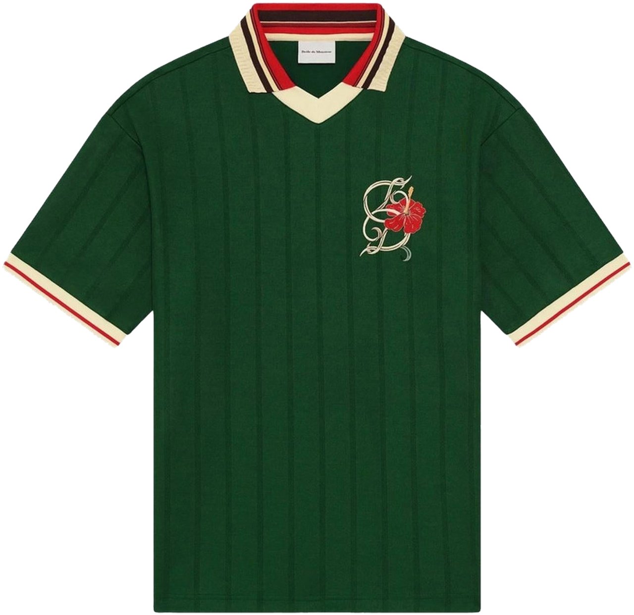 Drôle de Monsieur Drole De Monsieur Heren Polo D Hibiscus Groen