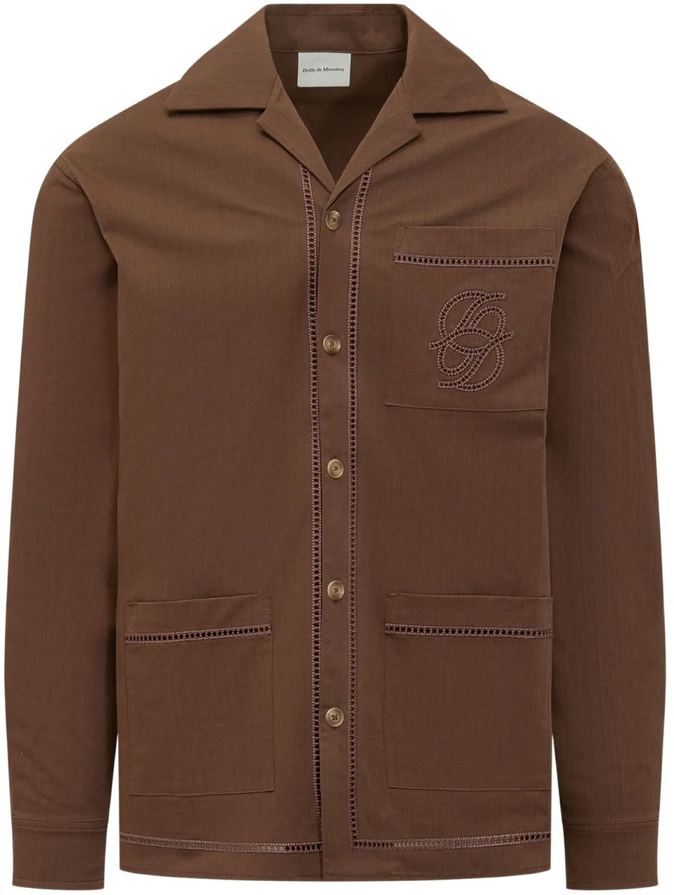 Drôle de Monsieur Shirts Brown Bruin