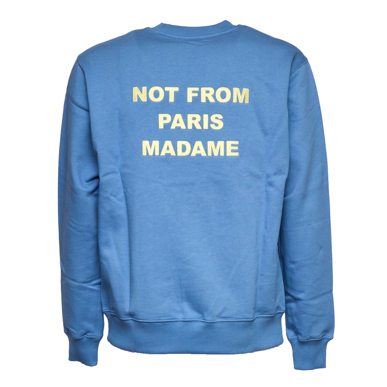 Drôle de Monsieur Le Sweatshirt Logo Printed Sweatshirt Blauw