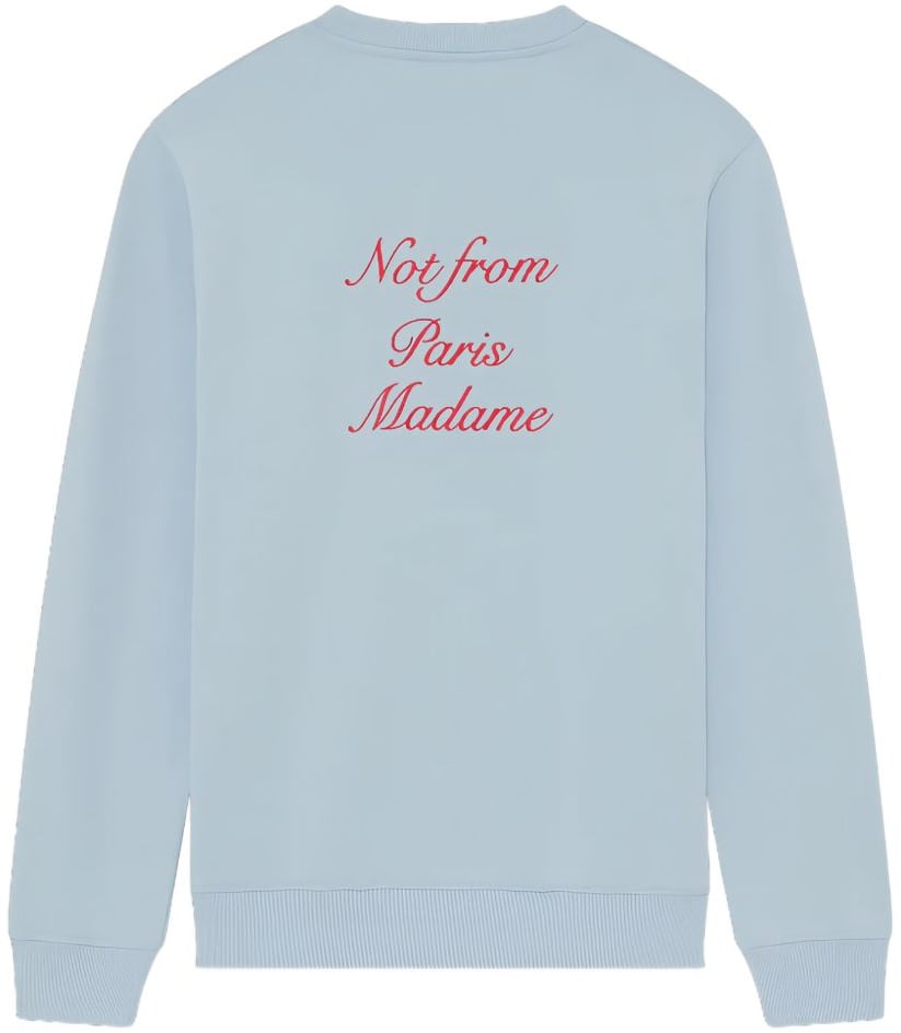 Drôle de Monsieur Sweaters Light Blue Lichtblauw