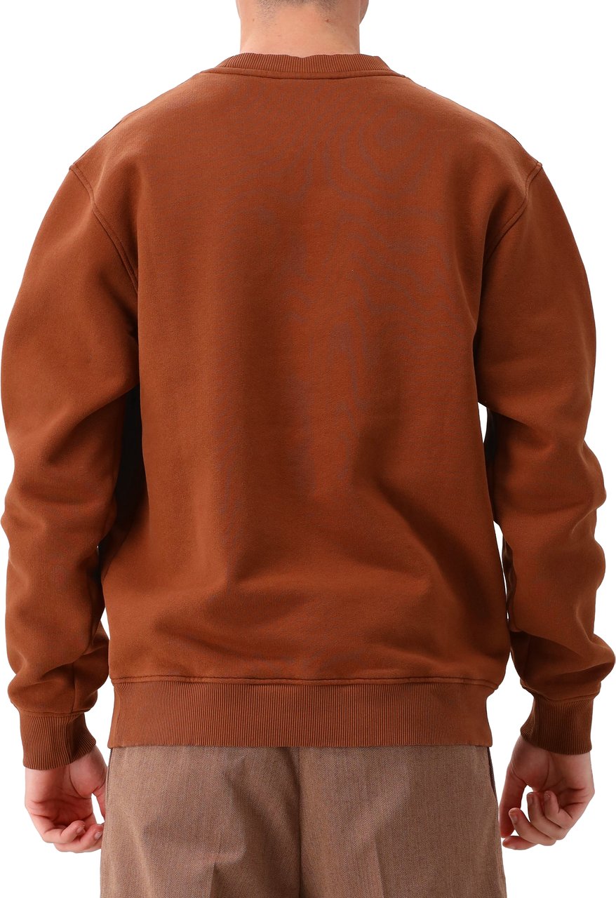 Drôle de Monsieur Drôle de Monsieur Sweater Bruin Dégradé Bruin