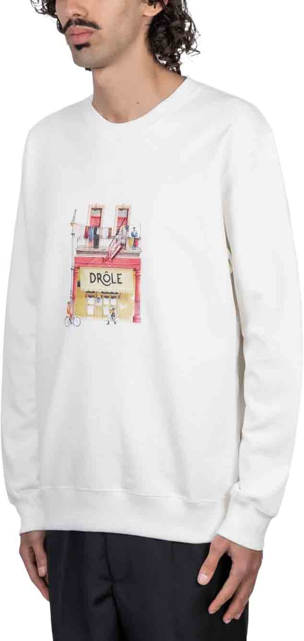 Drôle de Monsieur Sweaters Beige Wit