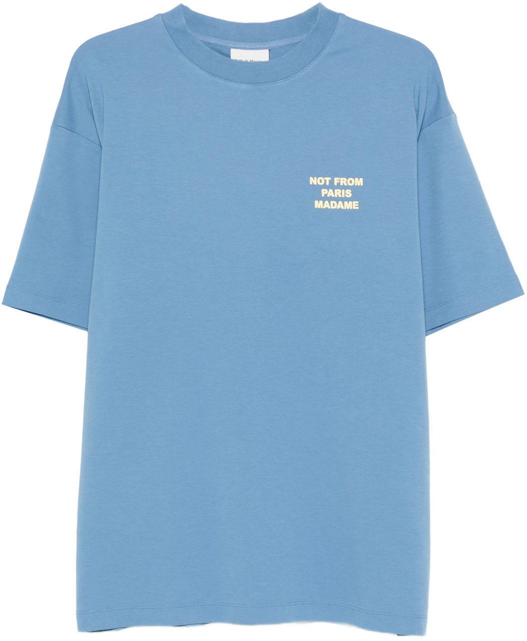 Drôle de Monsieur T-Shirts And Polos Blu Atlantico Lichtblauw