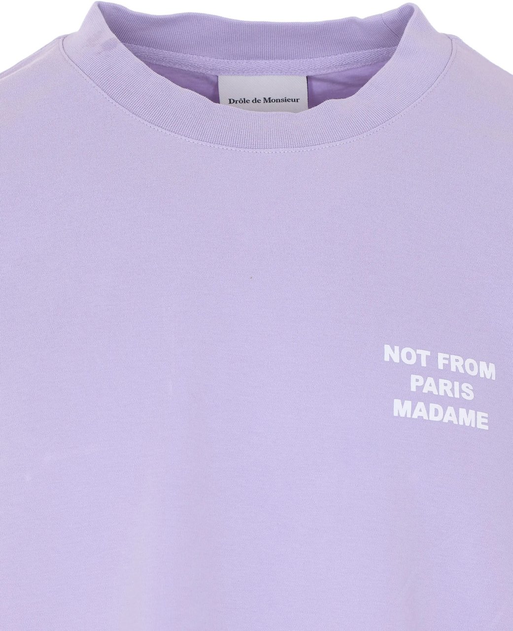 Drôle de Monsieur T-Shirts And Polos Lavander Paars