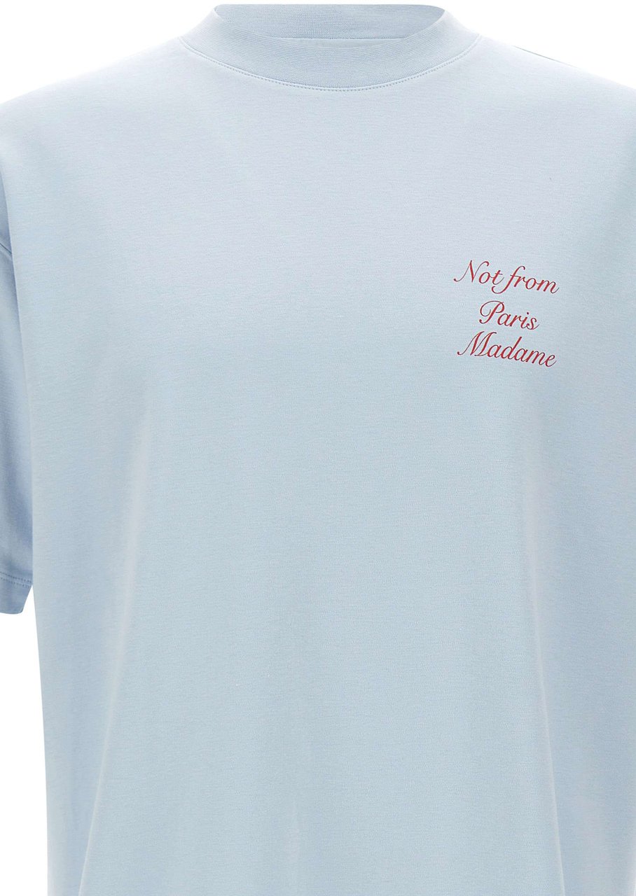 Drôle de Monsieur T-Shirts And Polos Blue Lichtblauw