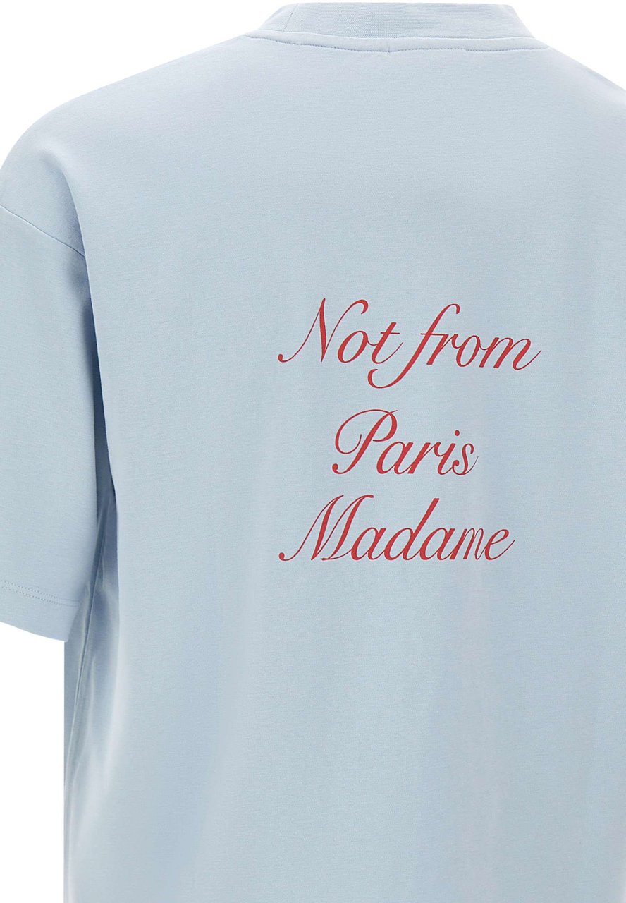 Drôle de Monsieur T-Shirts And Polos Blue Lichtblauw