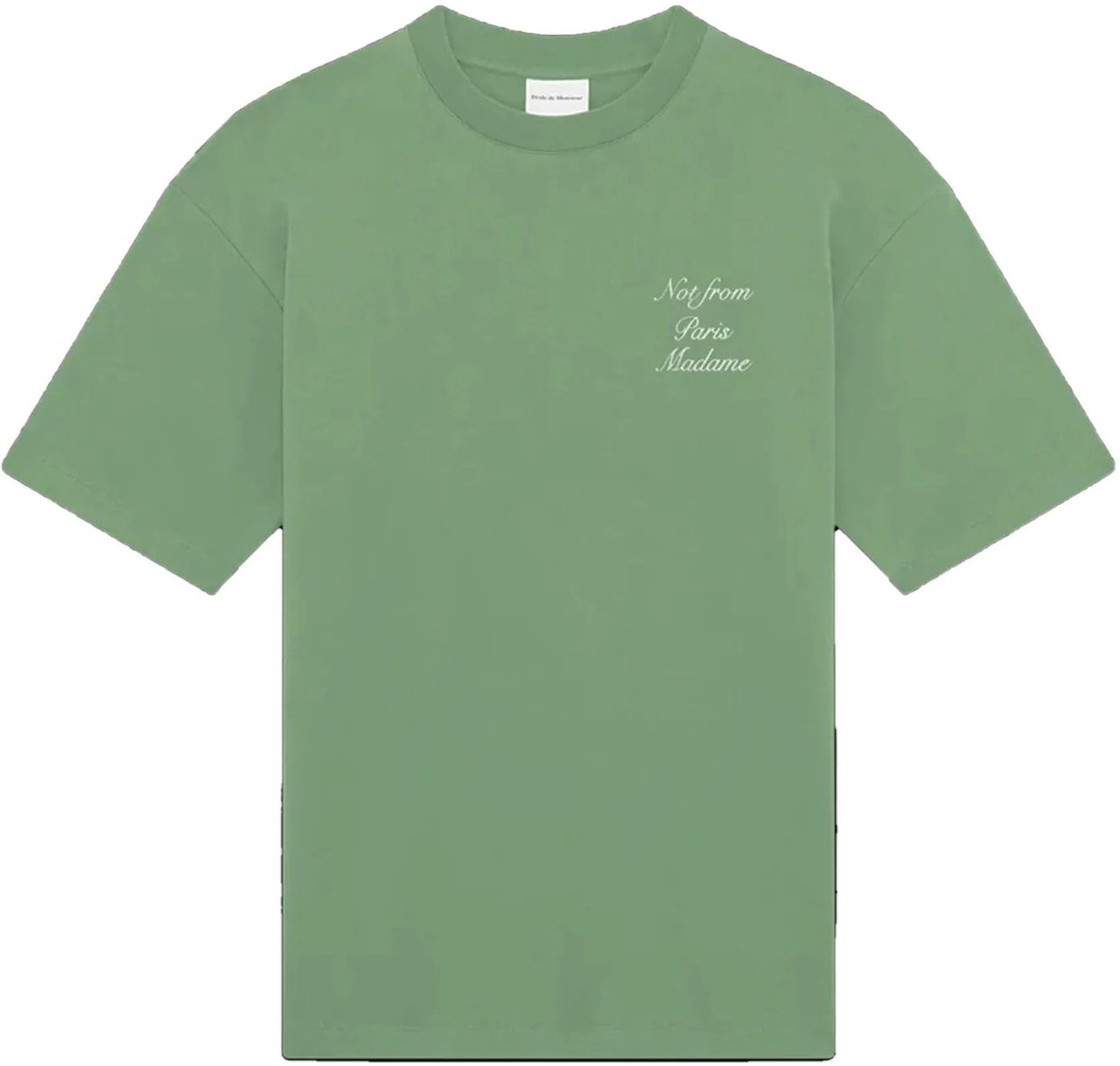 Drôle de Monsieur T-Shirts And Polos Light Green Groen