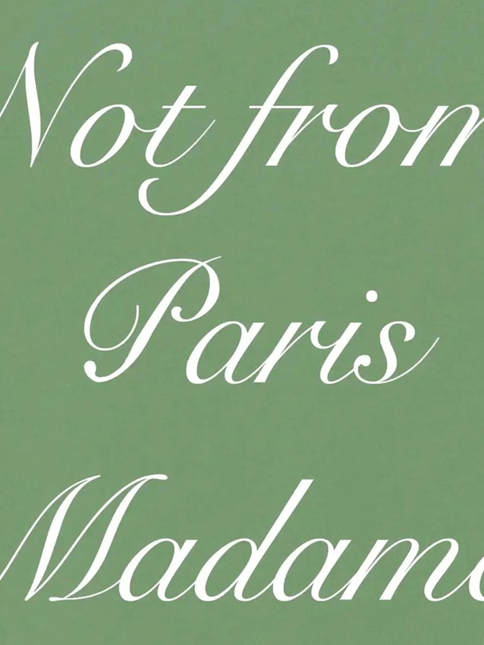 Drôle de Monsieur T-Shirts And Polos Light Green Groen