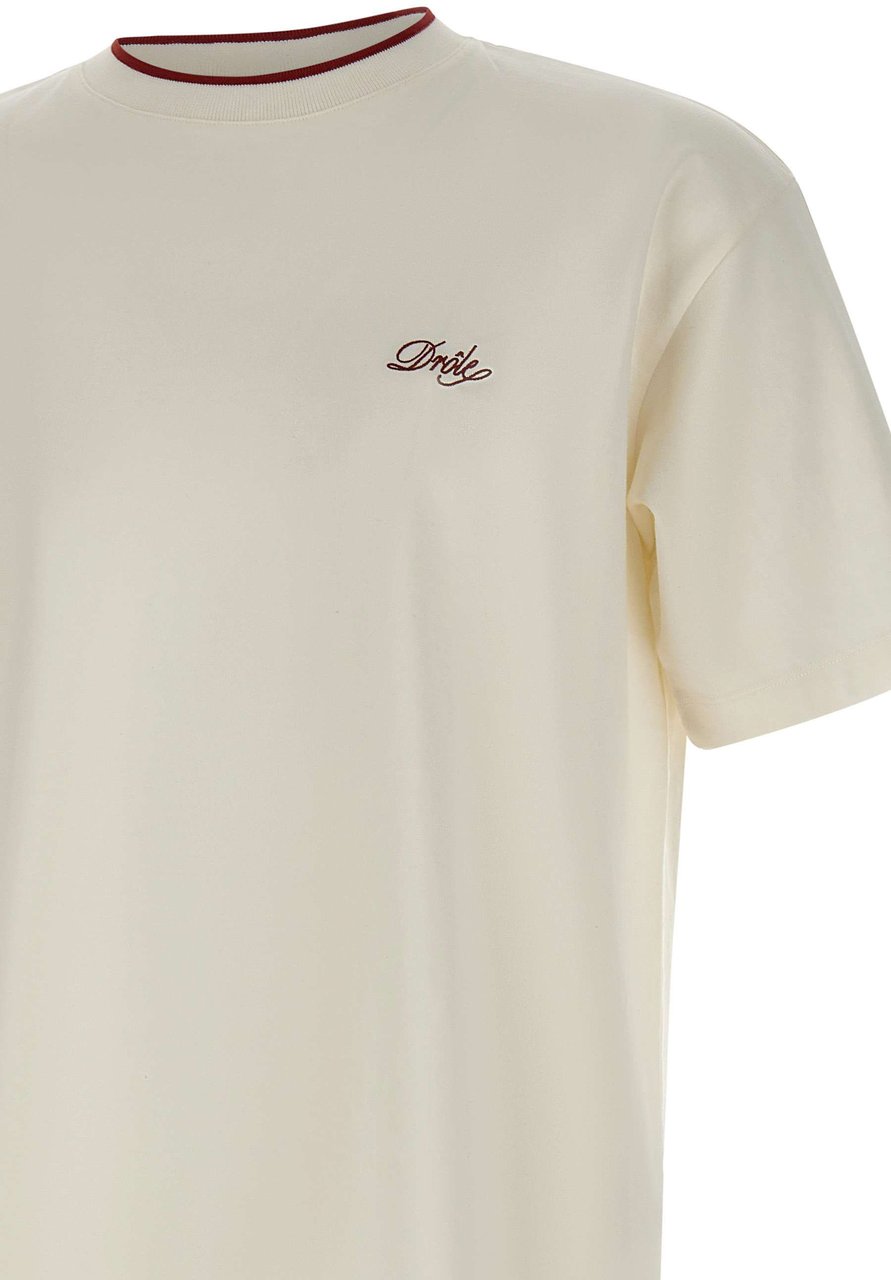 Drôle de Monsieur T-Shirts And Polos White Wit