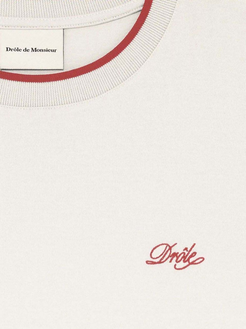 Drôle de Monsieur T-Shirts And Polos Avorio Wit
