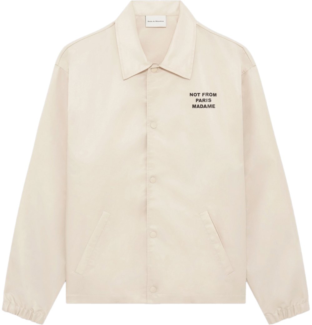 Drôle de Monsieur La Veste Slogan Wit