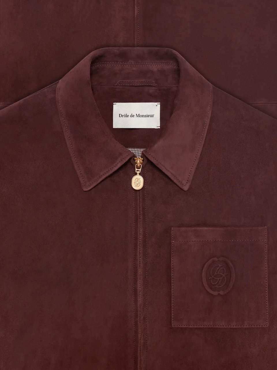 Drôle de Monsieur Coats Bordeaux Maroon
