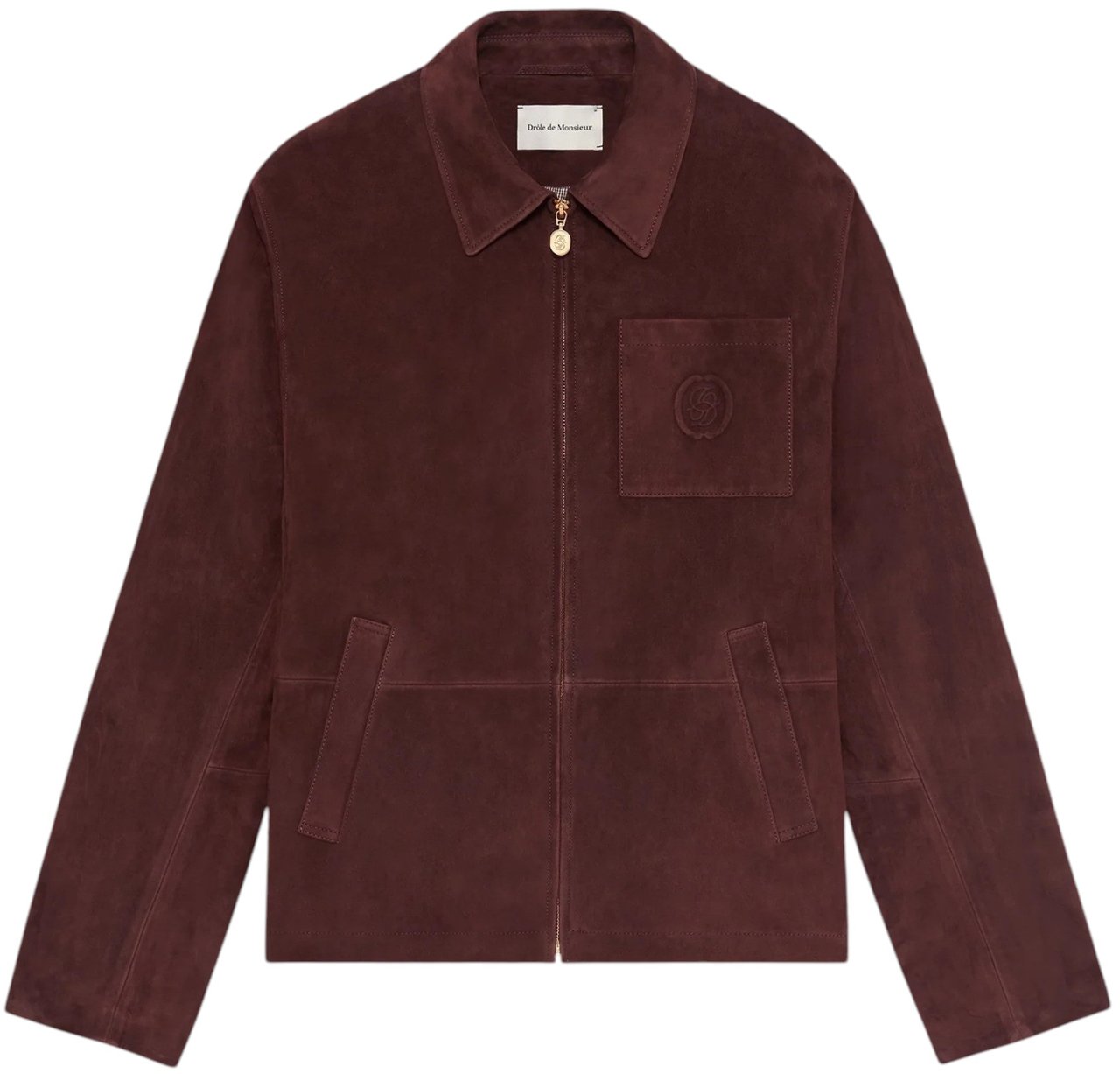 Drôle de Monsieur Coats Bordeaux Maroon