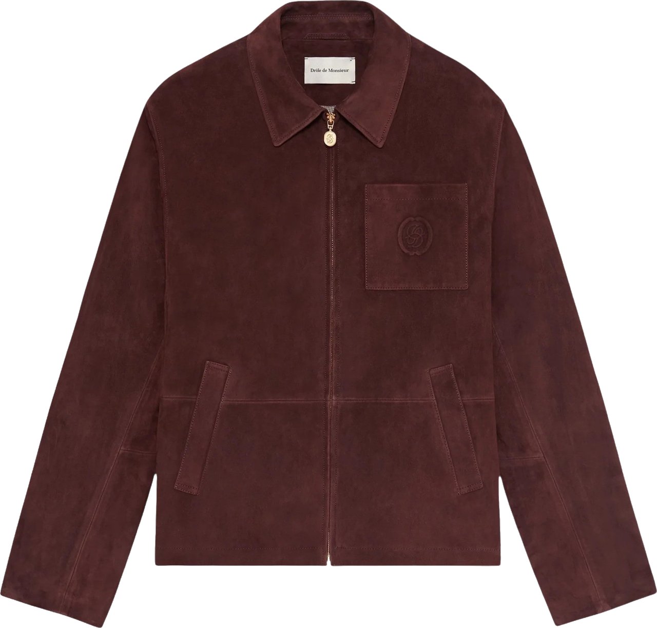 Drôle de Monsieur Coats Bordeaux Maroon