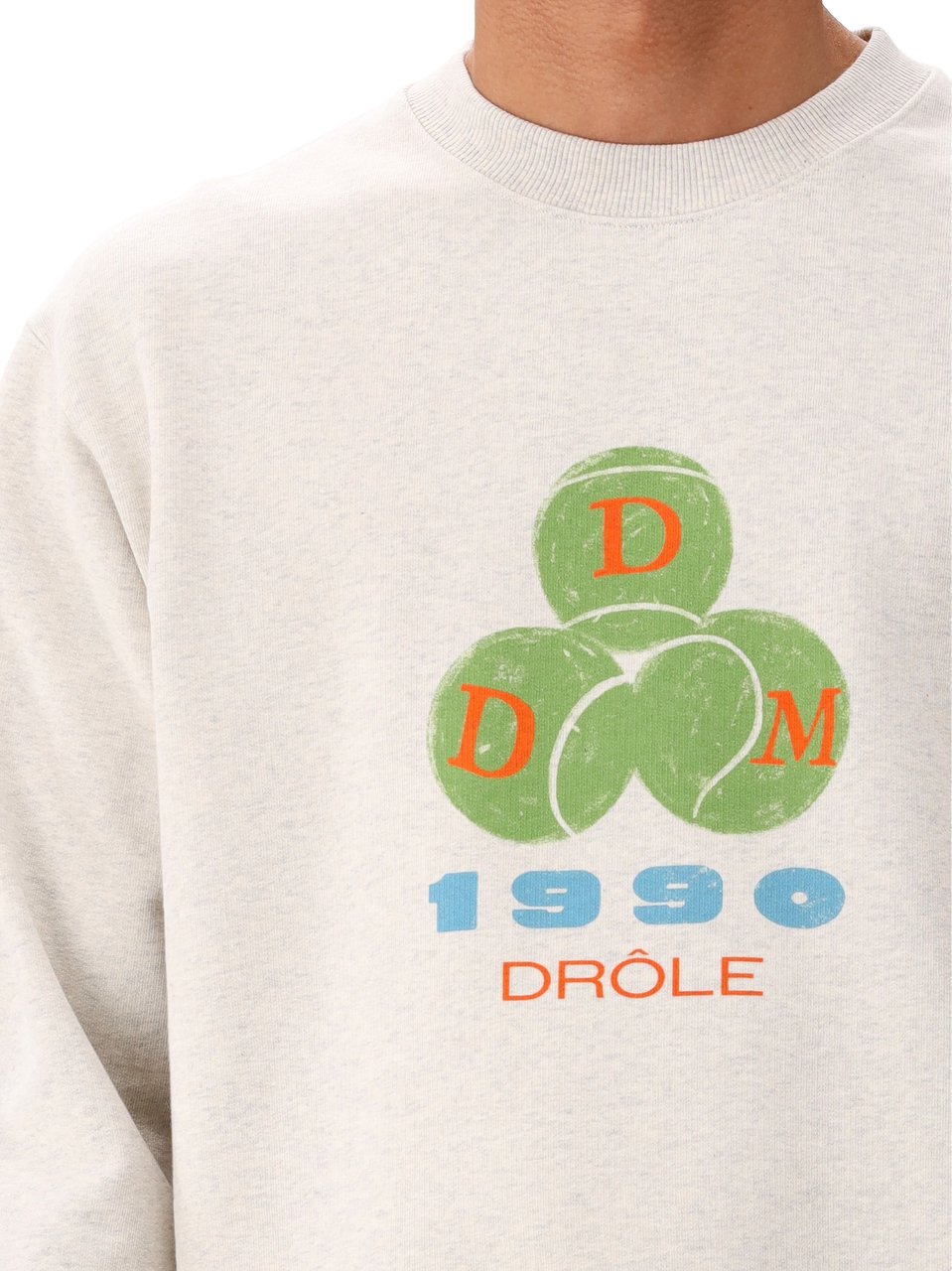 Drôle de Monsieur Sweater Grijs Drôle 1990 Grijs