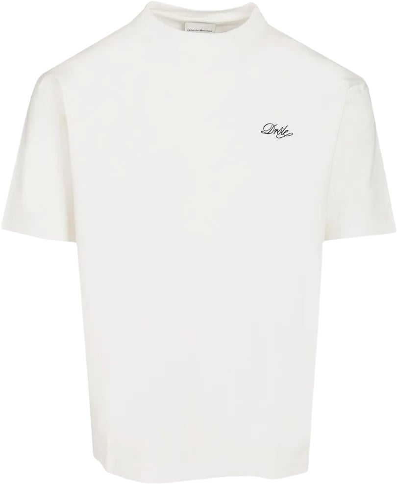 Drôle de Monsieur T-Shirts And Polos Off White Wit