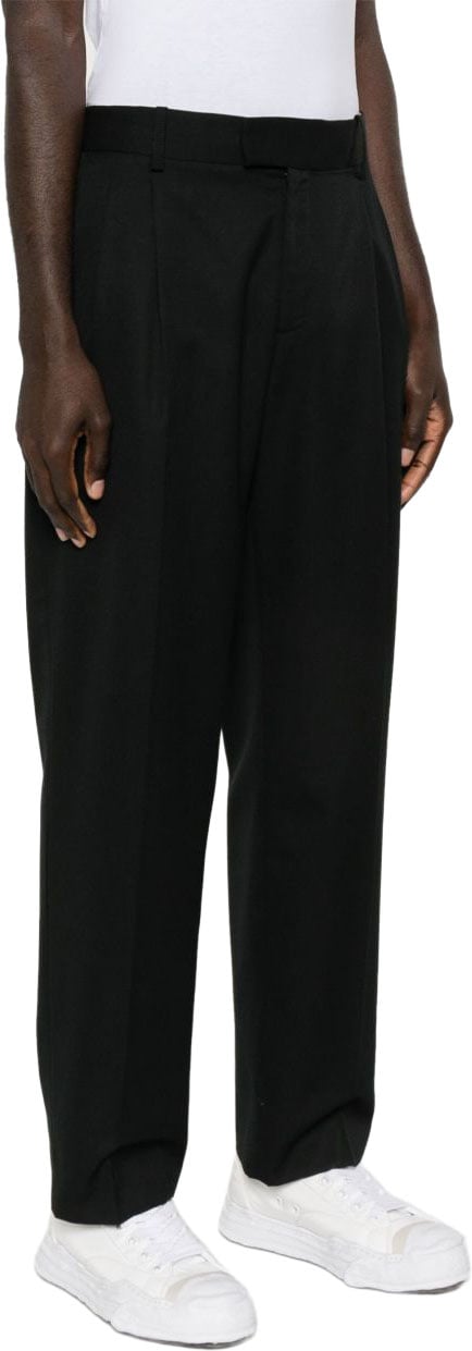 Drôle de Monsieur Trousers Nero Zwart