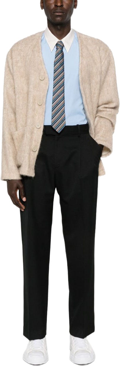 Drôle de Monsieur Trousers Nero Zwart