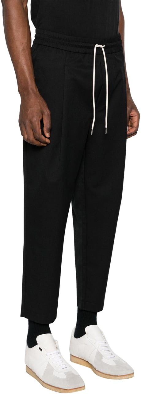 Drôle de Monsieur Trousers Black Zwart