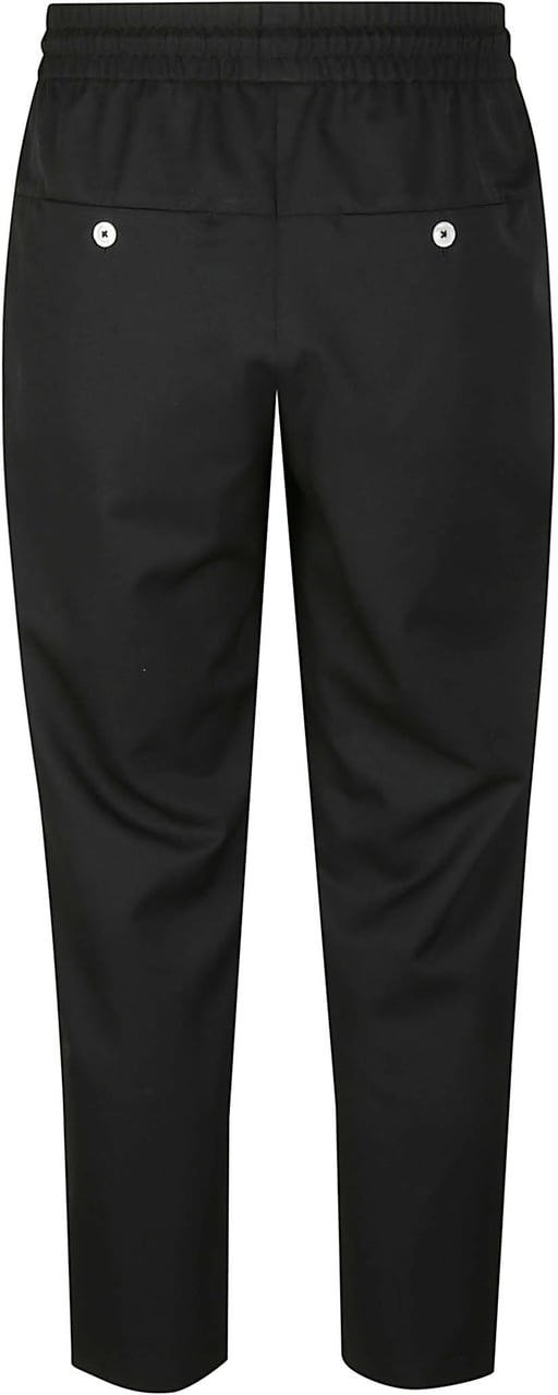 Drôle de Monsieur Cropped Pant Black Zwart