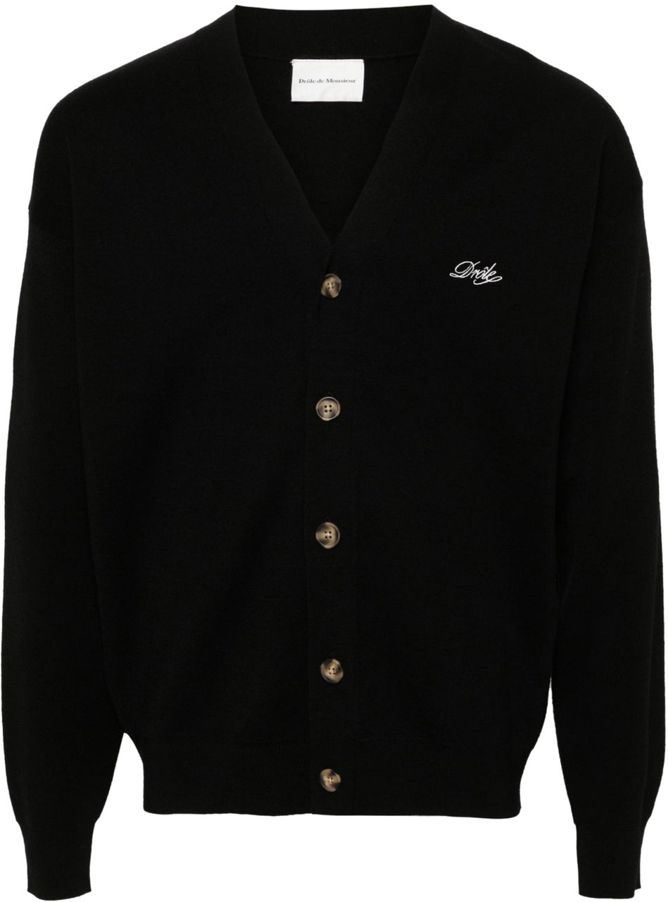 Drôle de Monsieur Sweaters Black Zwart