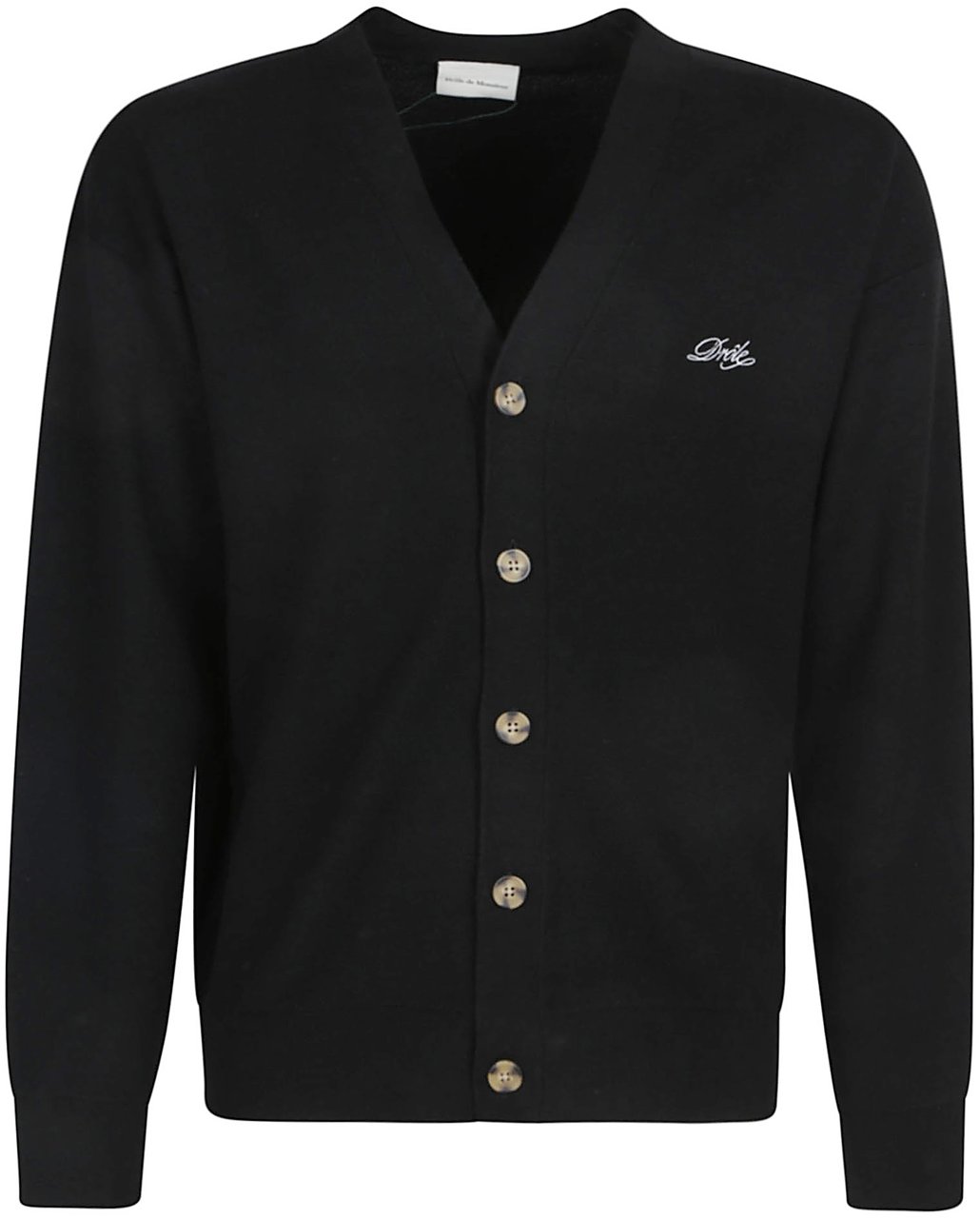 Drôle de Monsieur Cardigan Black Zwart
