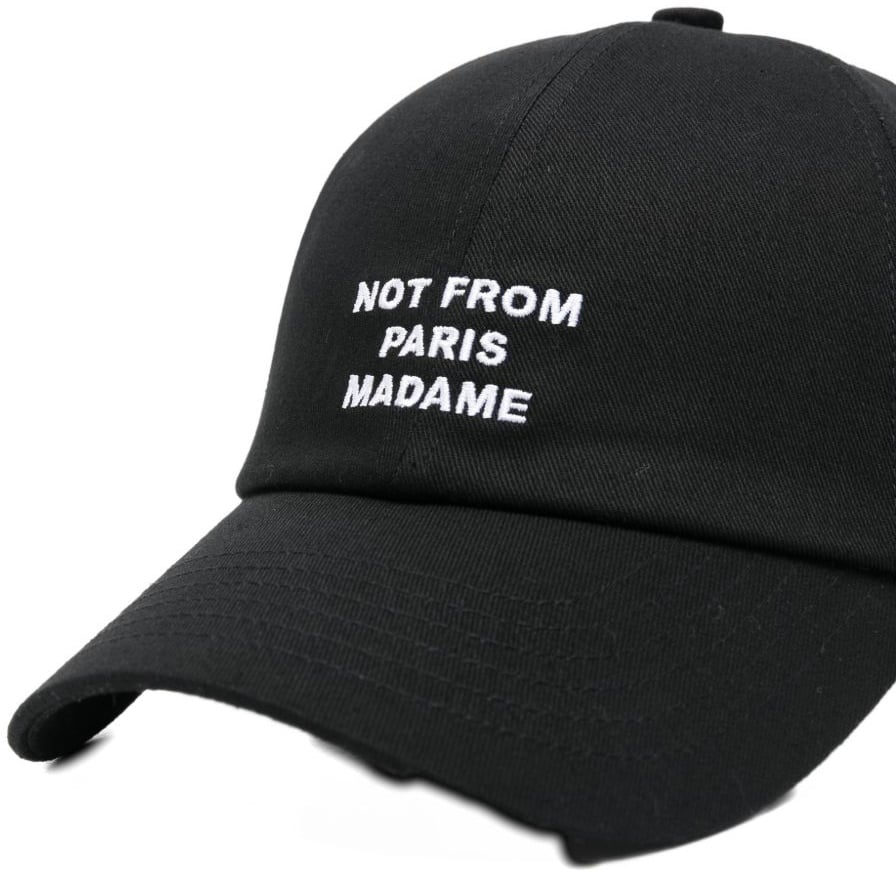 Drôle de Monsieur Hats Black Zwart