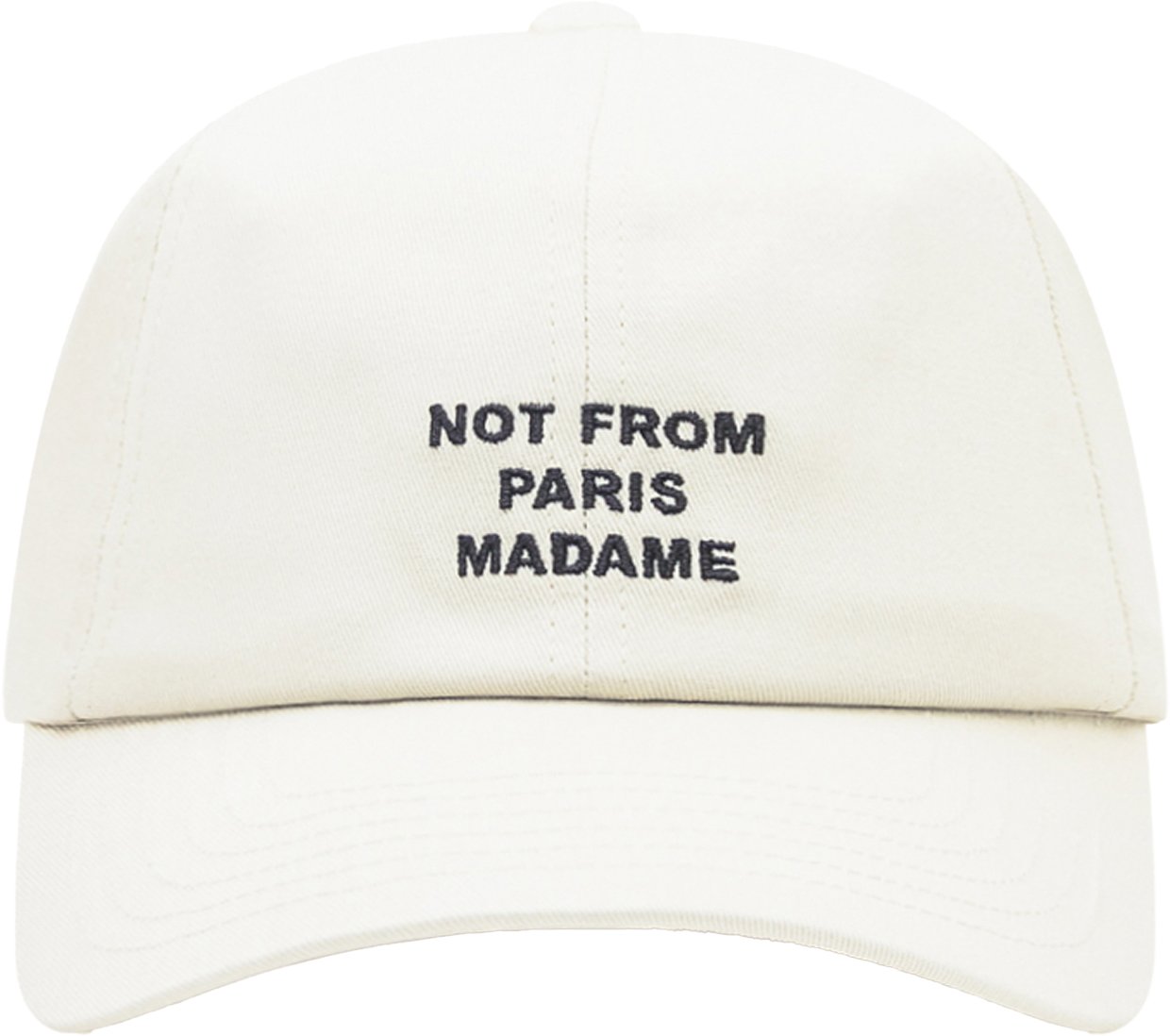 Drôle de Monsieur Cappellino Ricamato Wit