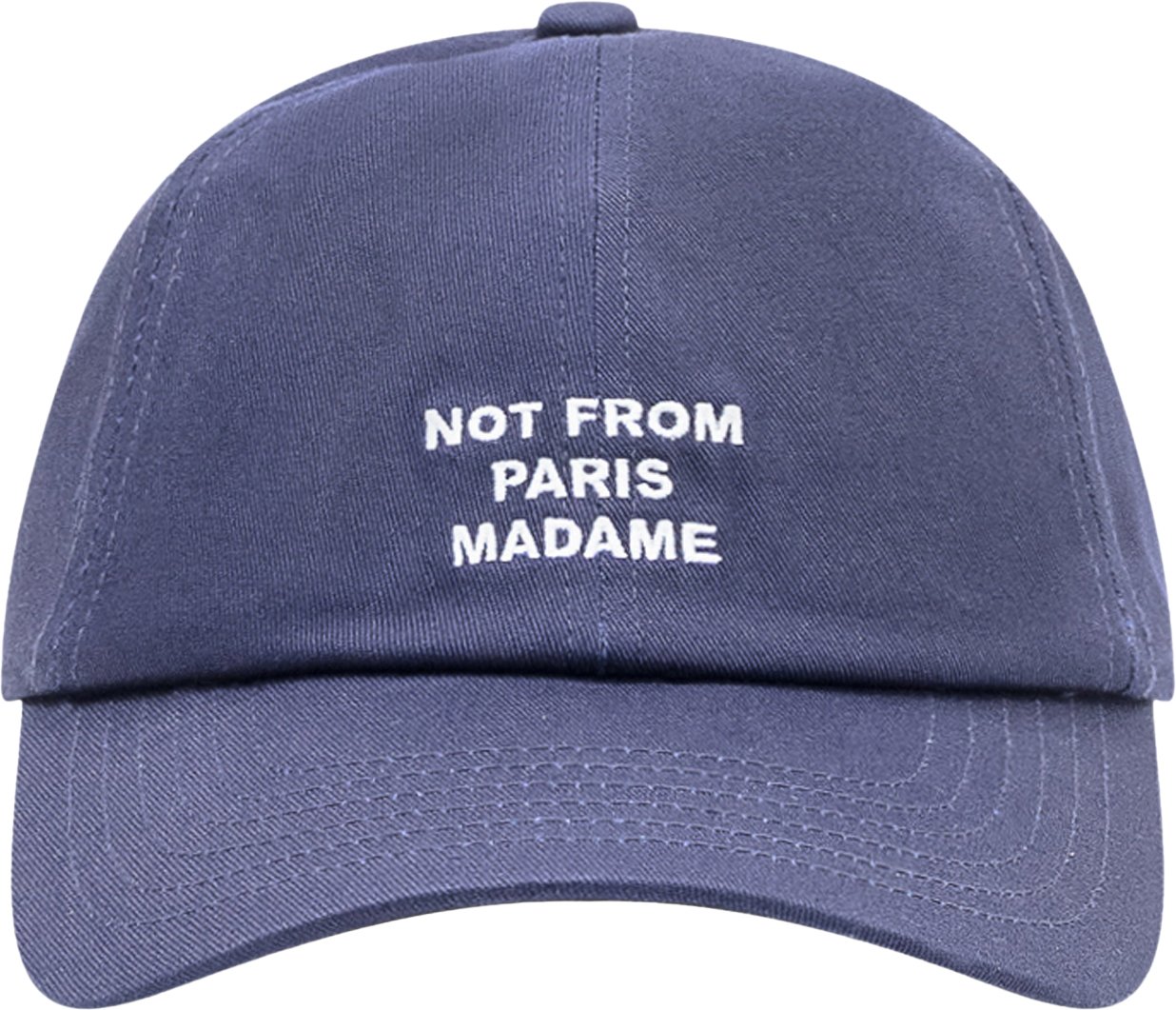 Drôle de Monsieur Cappellino Ricamato Navy