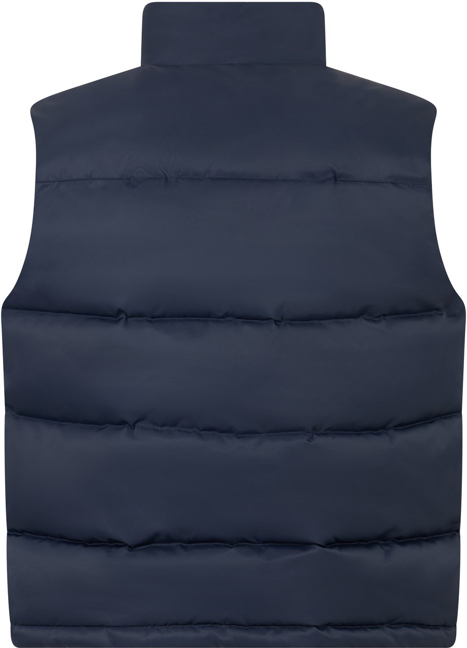 Drôle de Monsieur Padded gilet Blauw