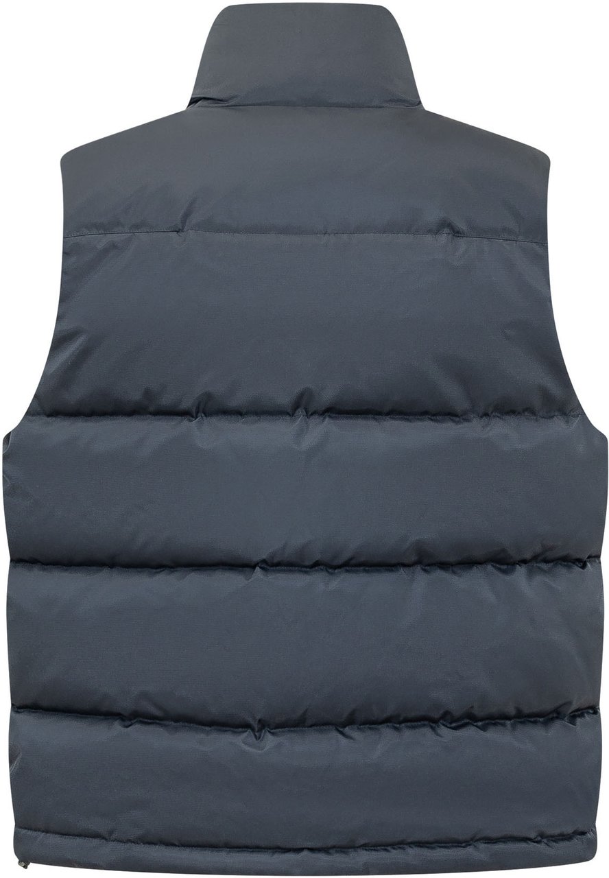 Drôle de Monsieur Gilet Imbottito Senza Maniche Donkergrijs
