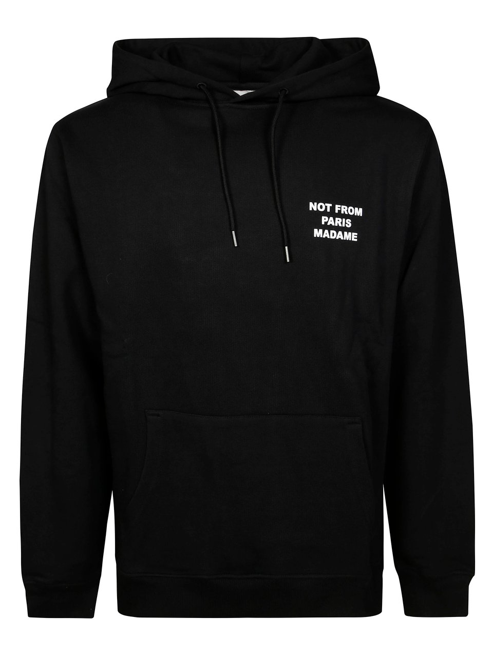 Drôle de Monsieur Crew Neck Black Slogan Sweatshirt Wit