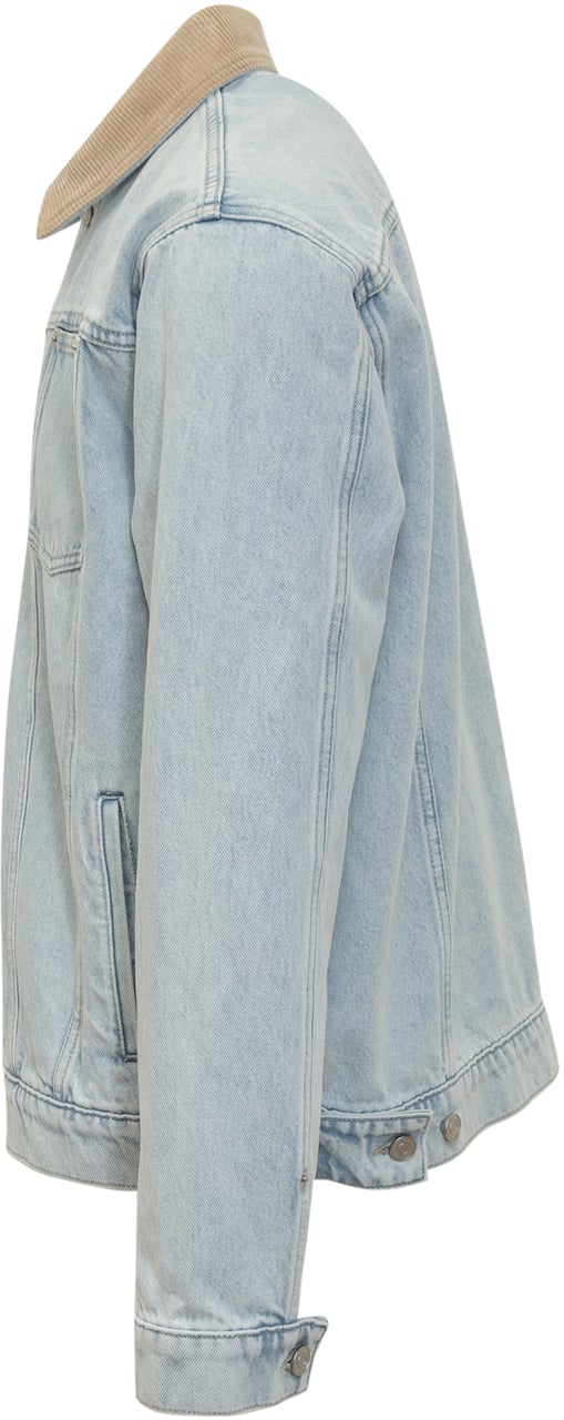 Drôle de Monsieur Giacca Denim Drole de monsieur Blauw