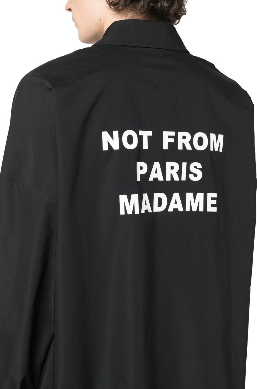 Drôle de Monsieur Jackets Black Zwart