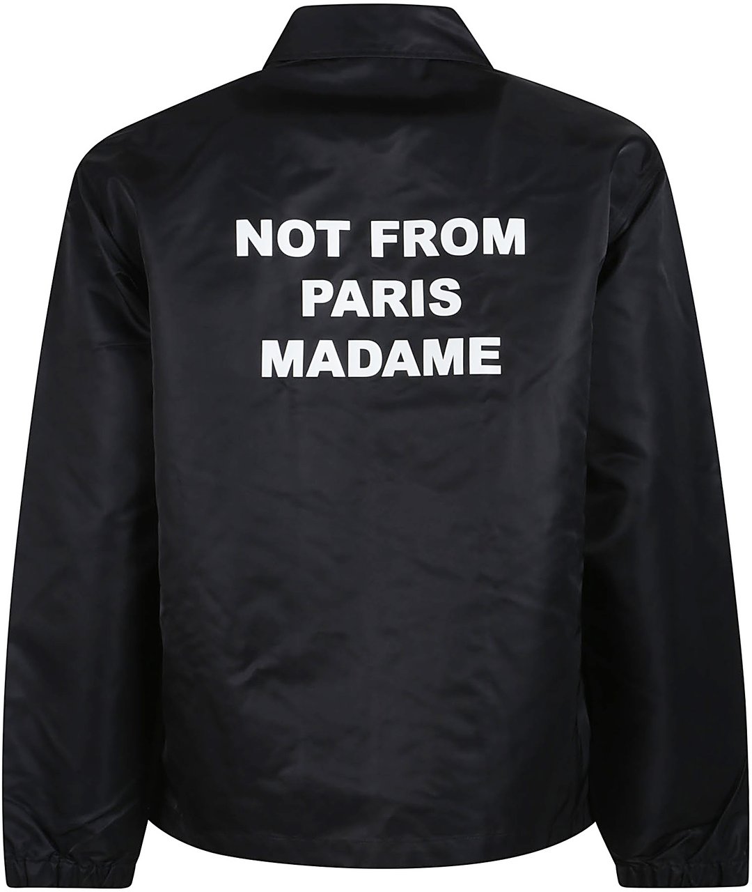 Drôle de Monsieur Slogan Jacket Black Zwart