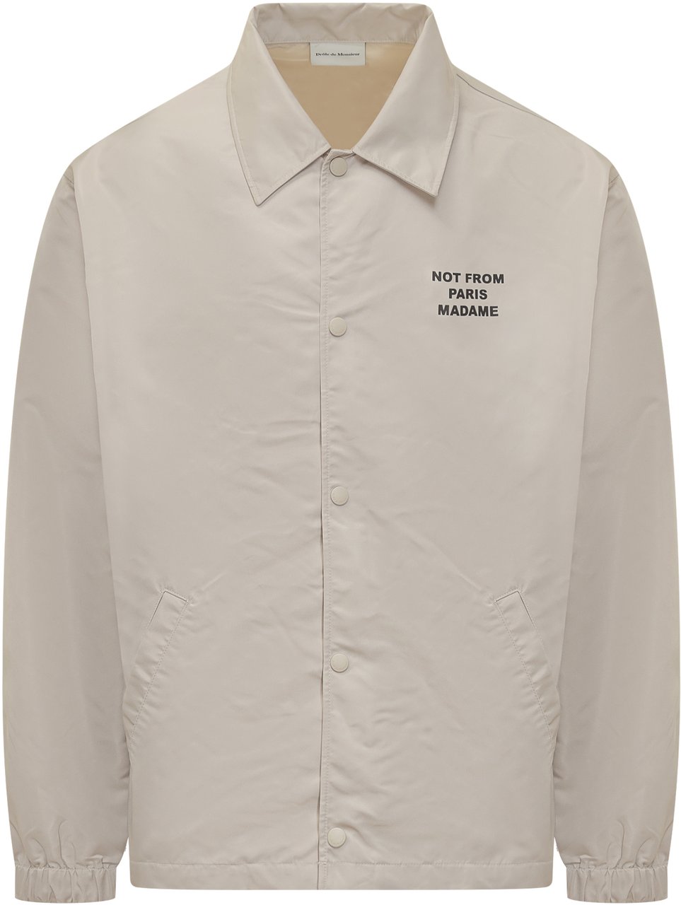 Drôle de Monsieur Giacca Leggera con Stampa Wit