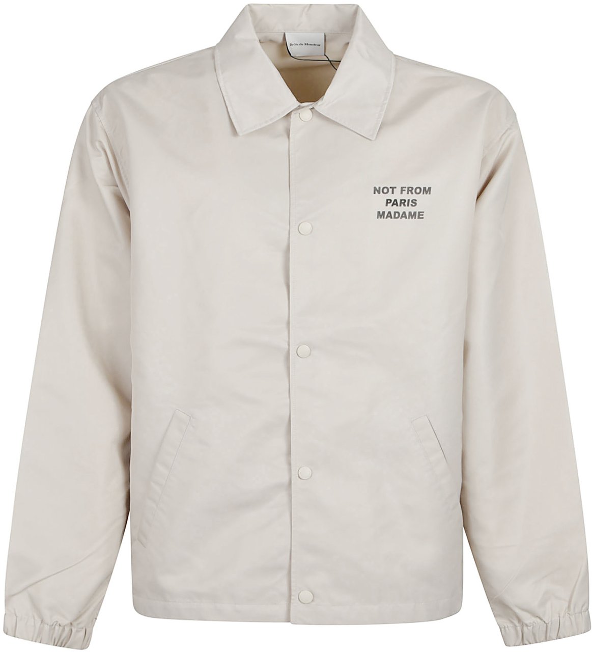 Drôle de Monsieur Slogan Jacket Grey Grijs