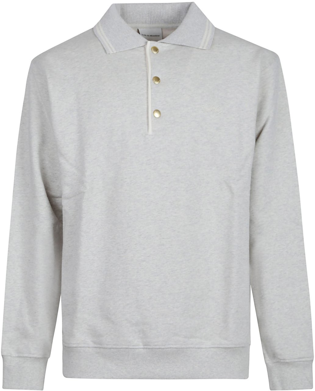 Drôle de Monsieur Polo Sweatshirt Grey Grijs
