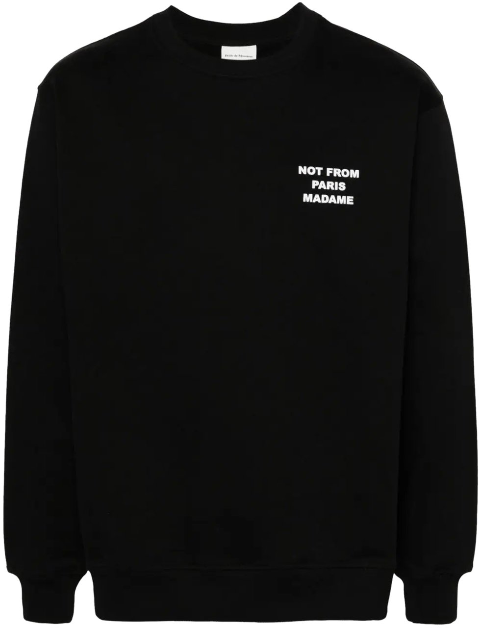 Drôle de Monsieur le sweatshirt slogan divers Divers