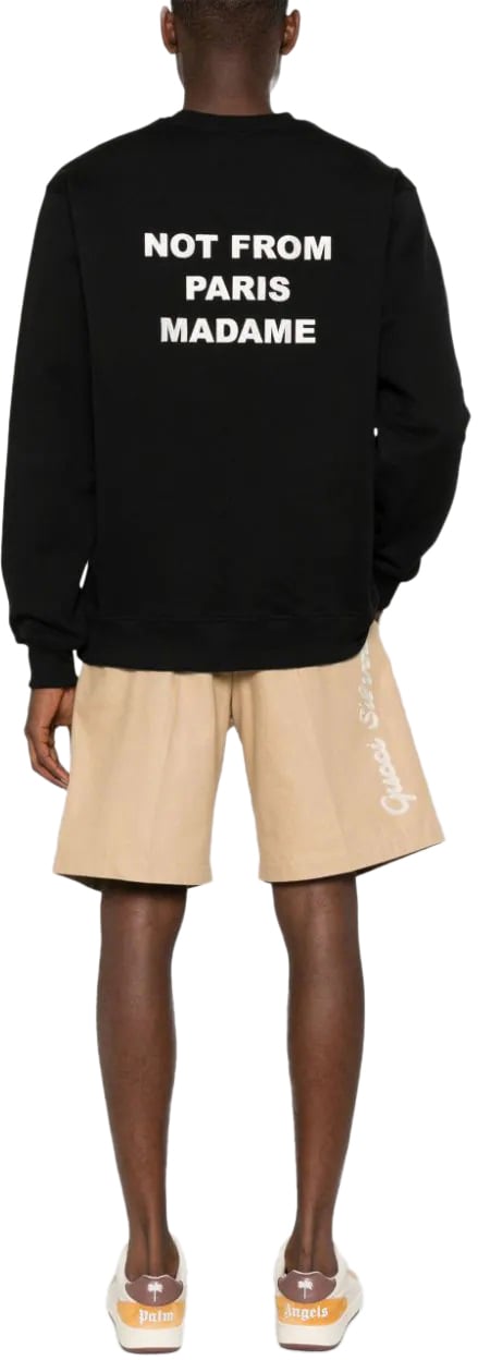 Drôle de Monsieur le sweatshirt slogan divers Divers