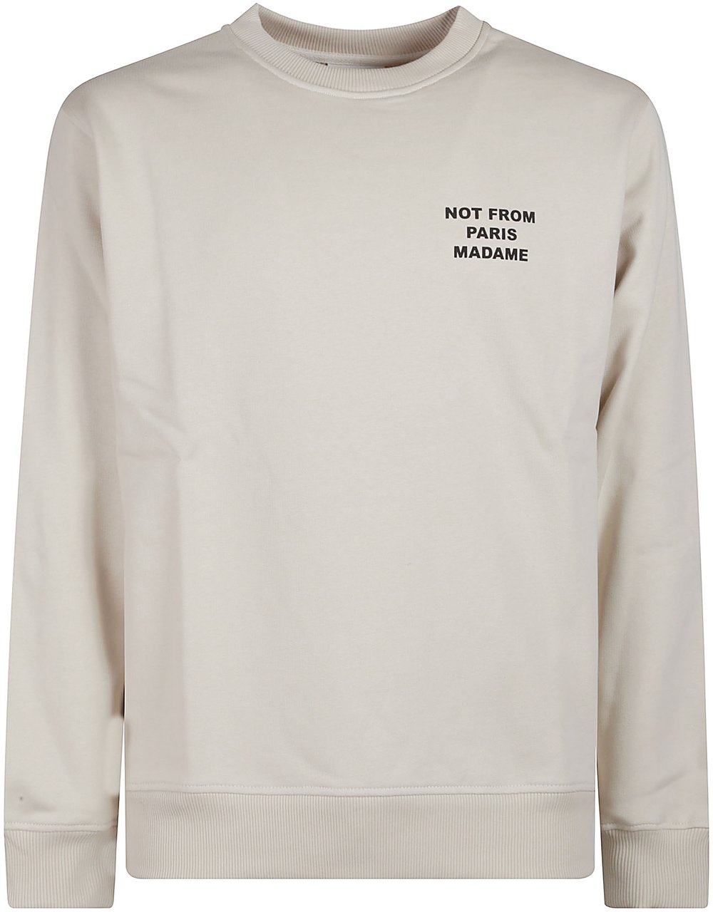 Drôle de Monsieur Slogan Sweatshirt Grey Grijs