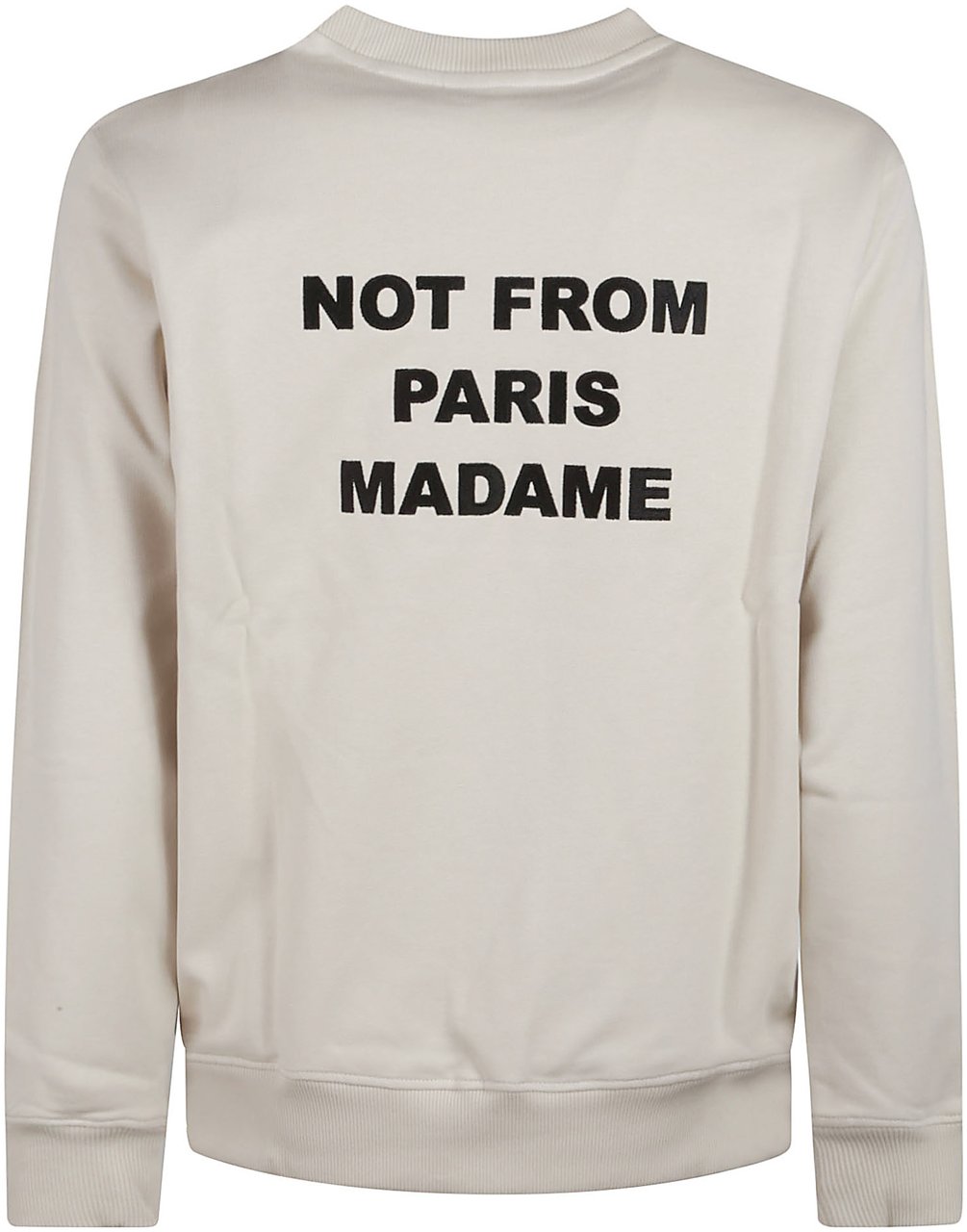 Drôle de Monsieur Slogan Sweatshirt Grey Grijs