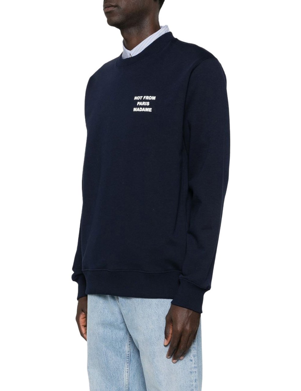 Drôle de Monsieur Sweaters Blue Blauw